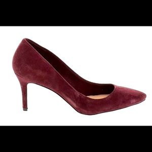 👠 Gap size 10 burgundy heels. Amazing price!